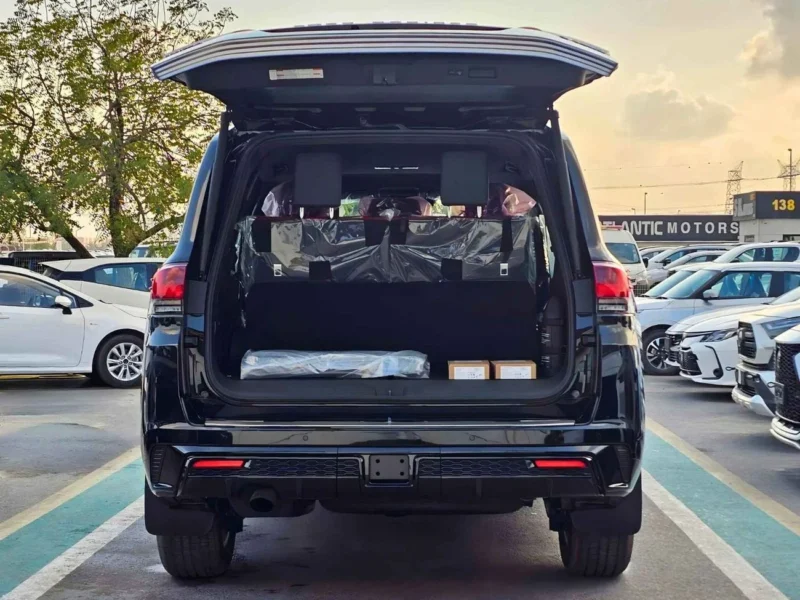 2026 Toyota Land Cruiser VXR 3.5-liter V6 Twin-Turbo Petrol Engine Black Red SUV Automatic