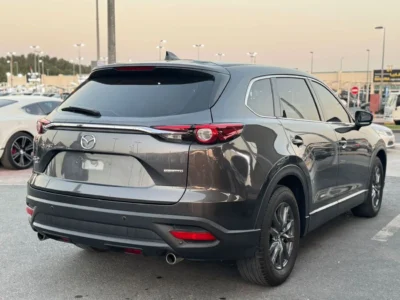 2021 Mazda CX-9 Signature 2.5 Liters In-line Four Cylinder Petrol Engine Grey Beige SUV GCC