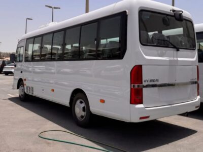 2026 Hyundai County 3.9 Litres 4 Cylinders Diesel Turbo CRDi Engine White Grey Bus GCC