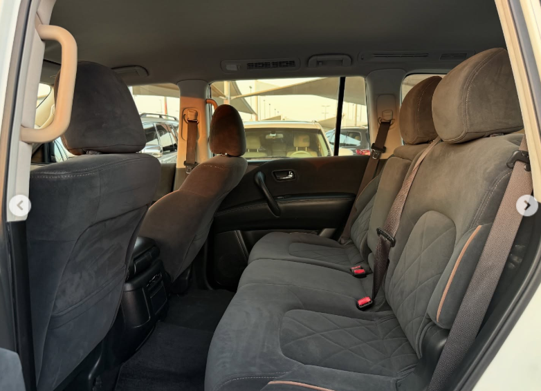 2019 Nissan Patrol SE 4.0 Liters V6 Petrol Engine White Grey SUV GCC Specs Automatic