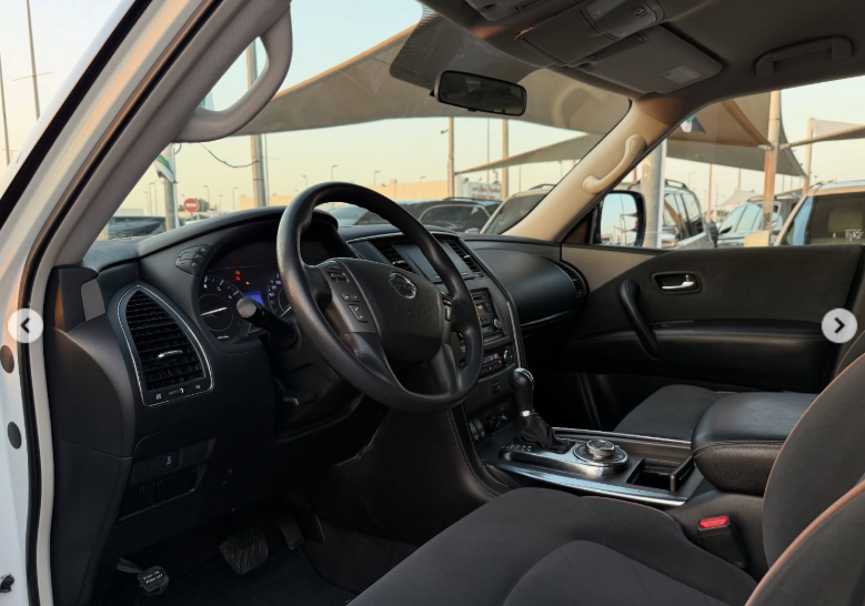 2019 Nissan Patrol SE 4.0 Liters V6 Petrol Engine White Grey SUV GCC Specs Automatic