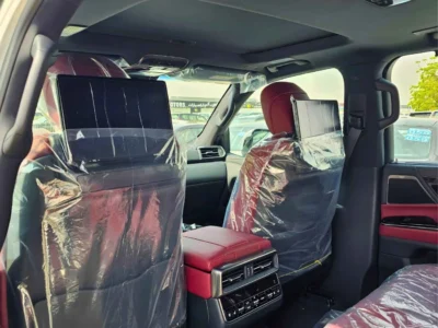 2026 Lexus LX 500 MARK LEVINSON 3.3L twin-turbo V6 Diesel Engine White Red SUV Automatic GCC