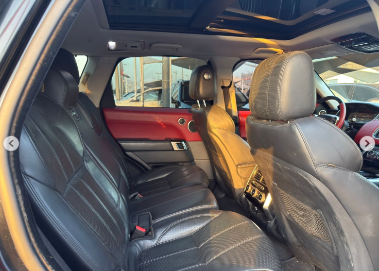 2015 Land Rover Range Rover Sport Converted to 2022 SVR 3.0L V6 Supercharged Petrol Black SUV