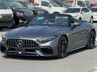 2023 Mercedes-Benz SL 63 AMG 4.0-liter twin-turbocharged V8 Petrol Engine Grey Convertible