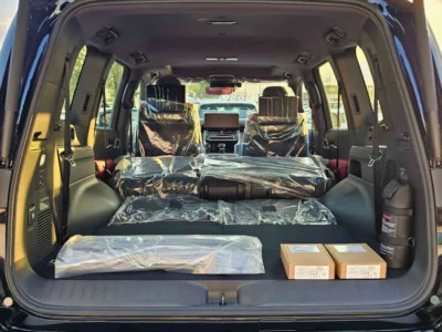 2026 Toyota Land Cruiser VXR 3.5-liter V6 Twin-Turbo Petrol Engine Black Red SUV Automatic