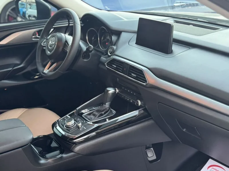 2021 Mazda CX-9 Signature 2.5 Liters In-line Four Cylinder Petrol Engine Grey Beige SUV GCC