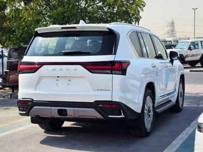 2026 Lexus LX 500d 3.3L twin-turbo V6 Diesel Engine White Red Luxury SUV Automatic GCC