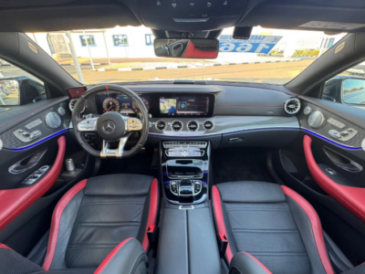 2020 Mercedes-Benz E53 AMG Coupe 3.0-liter turbocharged inline-six Engine Black Coupe