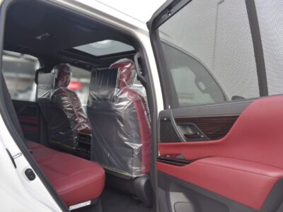 2025 Lexus LX 700h Signature 3.5-liter twin-turbocharged V6 Petrol Engine White Red SUV