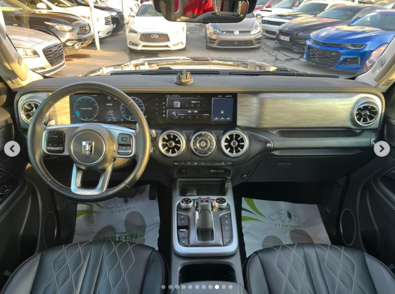 2023 GWM TANK 300 2.0 Litre Turbocharged 4-cylinder Petrol Engine Black SUV Full Option