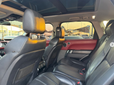 2015 Land Rover Range Rover Sport Converted to 2022 SVR 3.0L V6 Supercharged Petrol Black SUV