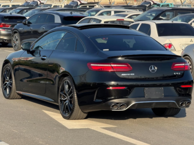 2020 Mercedes-Benz E53 AMG Coupe 3.0-liter turbocharged inline-six Engine Black Coupe