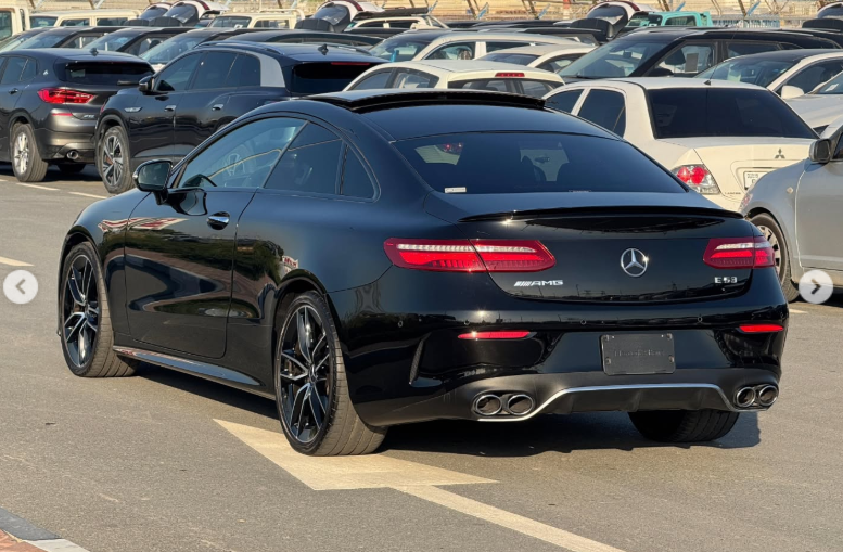 2020 Mercedes-Benz E53 AMG Coupe 3.0-liter turbocharged inline-six Engine Black Coupe