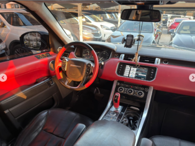 2015 Land Rover Range Rover Sport Converted to 2022 SVR 3.0L V6 Supercharged Petrol Black SUV