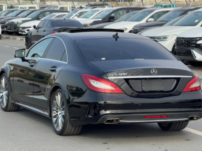 2016 Mercedes-Benz CLS 400 3.0-liter Twin-Turbocharged V6 Petrol Engine Black Grey Sedan