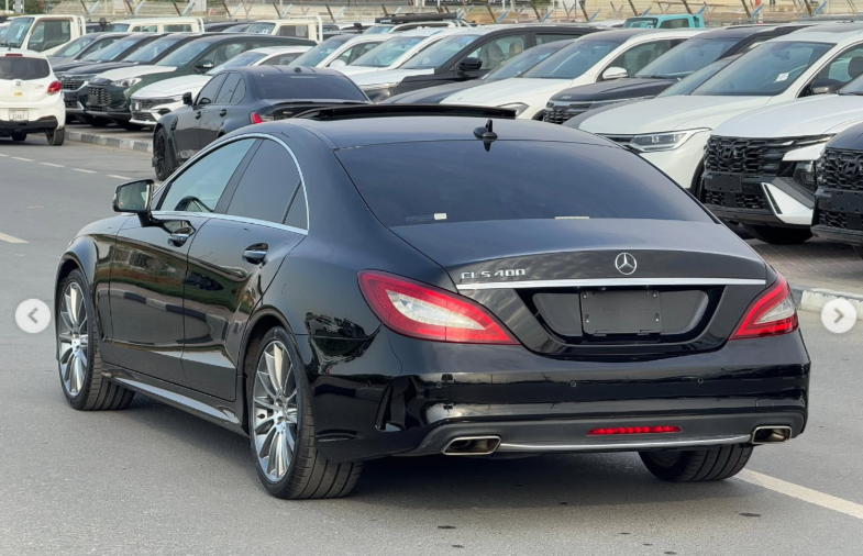 2016 Mercedes-Benz CLS 400 3.0-liter Twin-Turbocharged V6 Petrol Engine Black Grey Sedan