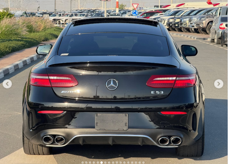 2020 Mercedes-Benz E53 AMG Coupe 3.0-liter turbocharged inline-six Engine Black Coupe