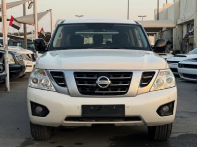 2019 Nissan Patrol SE 4.0 Liters V6 Petrol Engine White Grey SUV GCC Specs Automatic