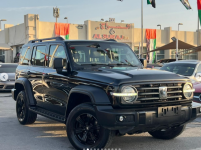 2023 GWM TANK 300 2.0 Litre Turbocharged 4-cylinder Petrol Engine Black SUV Full Option