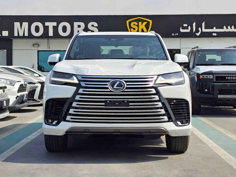 2026 Lexus LX 500d 3.3L twin-turbo V6 Diesel Engine White Red Luxury SUV Automatic GCC