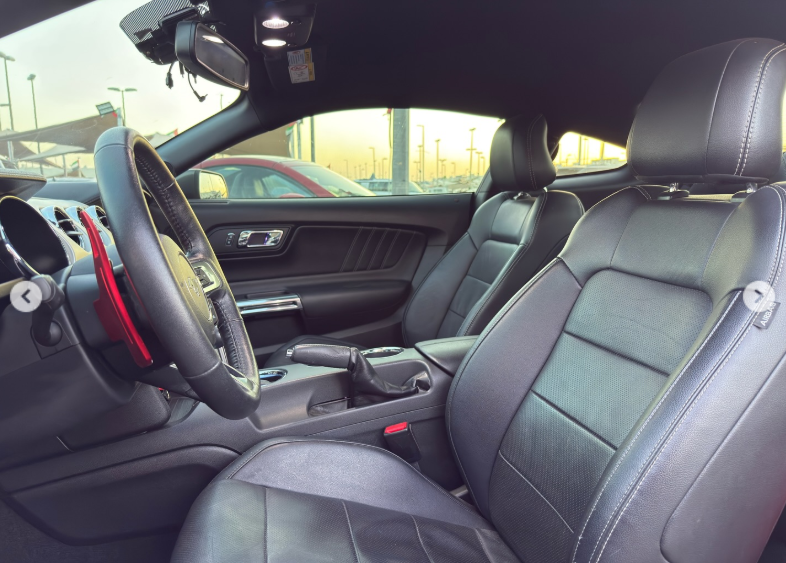 2017 Ford Mustang GT 5.0 Liters V8 Petrol Engine Black Fastback Coupe RWD