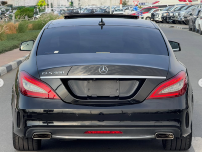 2016 Mercedes-Benz CLS 400 3.0-liter Twin-Turbocharged V6 Petrol Engine Black Grey Sedan