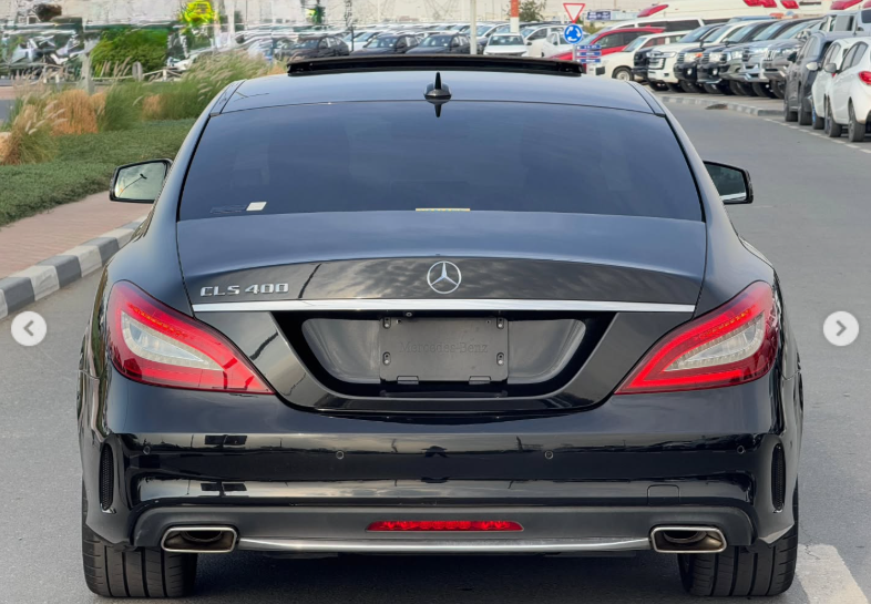 2016 Mercedes-Benz CLS 400 3.0-liter Twin-Turbocharged V6 Petrol Engine Black Grey Sedan