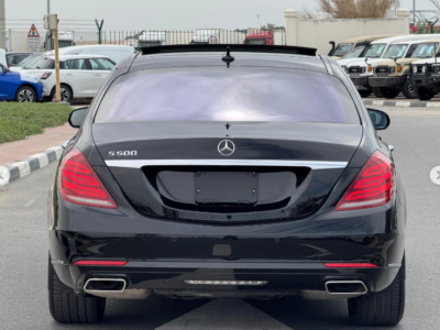2015 Mercedes-Benz S400 Hybrid 3.5-liter V6 Petrol Engine Black Luxury Sedan Excellent Condition