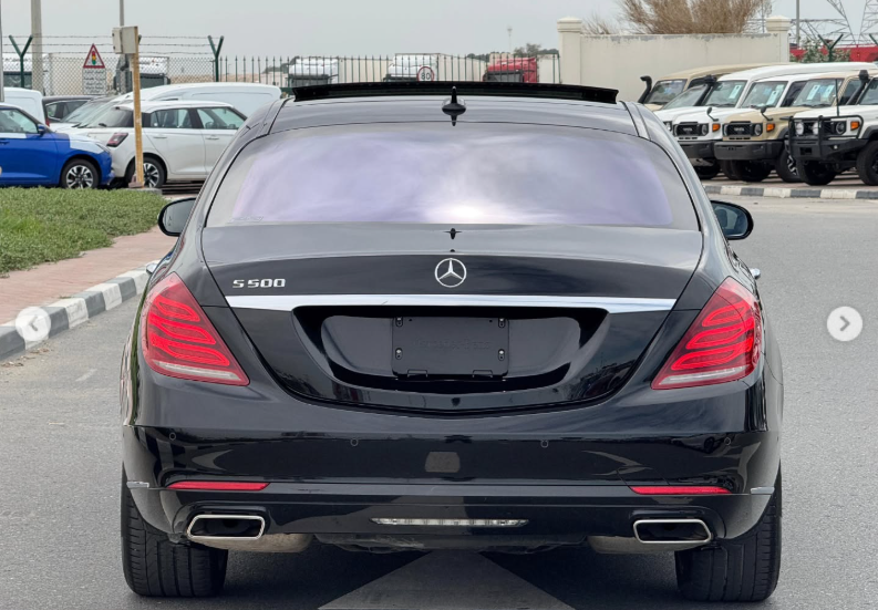 2015 Mercedes-Benz S400 Hybrid 3.5-liter V6 Petrol Engine Black Luxury Sedan Excellent Condition