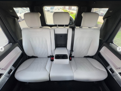 2021 Mercedes-Benz G63 AMG 4.0-liter V8 biturbo Petrol Engine White Beige SUV Helios Interior