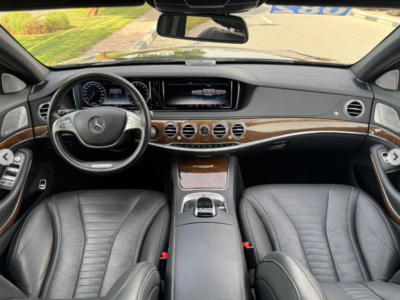 2015 Mercedes-Benz S400 Hybrid 3.5-liter V6 Petrol Engine Black Luxury Sedan Excellent Condition