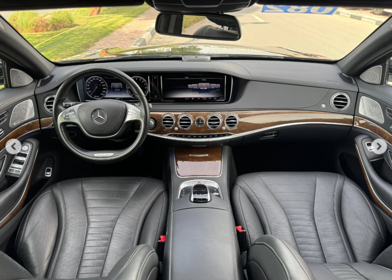 2015 Mercedes-Benz S400 Hybrid 3.5-liter V6 Petrol Engine Black Luxury Sedan Excellent Condition