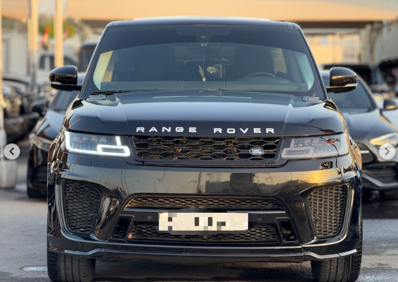 2015 Land Rover Range Rover Sport Converted to 2022 SVR 3.0L V6 Supercharged Petrol Black SUV