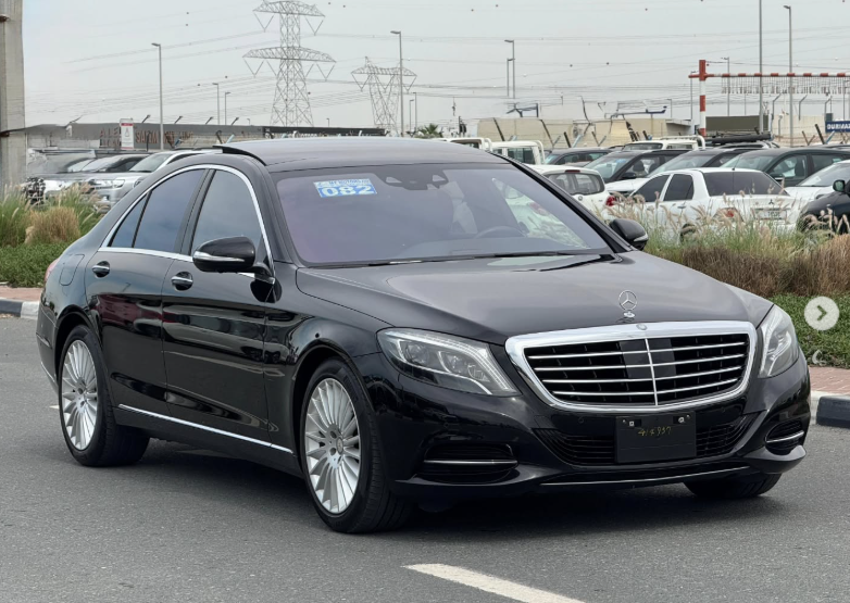 2015 Mercedes-Benz S400 Hybrid 3.5-liter V6 Petrol Engine Black Luxury Sedan Excellent Condition