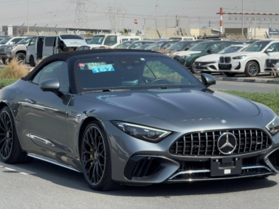 2023 Mercedes-Benz SL 63 AMG 4.0-liter twin-turbocharged V8 Petrol Engine Grey Convertible