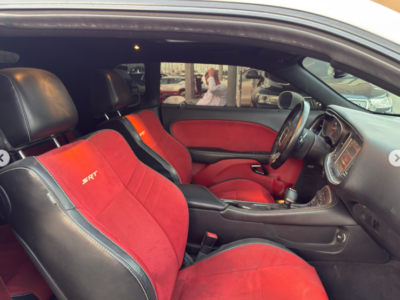 2016 Dodge Challenger SRT Hellcat 6.2 Liter V8 Supercharged HEMI White Red Coupe GCC