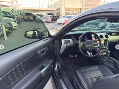 2017 Ford Mustang GT 5.0 Liters V8 Petrol Engine Black Fastback Coupe RWD