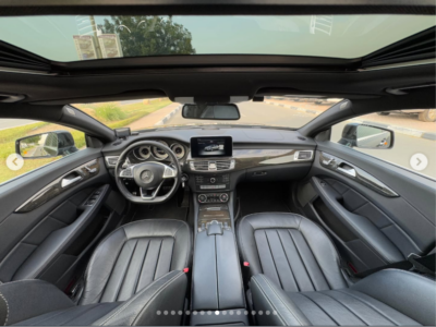 2016 Mercedes-Benz CLS 400 3.0-liter Twin-Turbocharged V6 Petrol Engine Black Grey Sedan