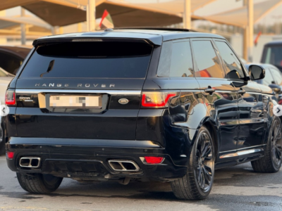 2015 Land Rover Range Rover Sport Converted to 2022 SVR 3.0L V6 Supercharged Petrol Black SUV