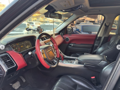 2015 Land Rover Range Rover Sport Converted to 2022 SVR 3.0L V6 Supercharged Petrol Black SUV