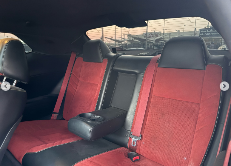 2016 Dodge Challenger SRT Hellcat 6.2 Liter V8 Supercharged HEMI White Red Coupe GCC