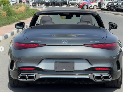 2023 Mercedes-Benz SL 63 AMG 4.0-liter twin-turbocharged V8 Petrol Engine Grey Convertible