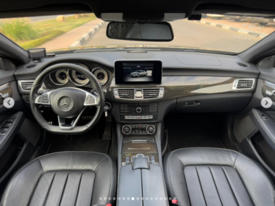 2016 Mercedes-Benz CLS 400 3.0-liter Twin-Turbocharged V6 Petrol Engine Black Grey Sedan