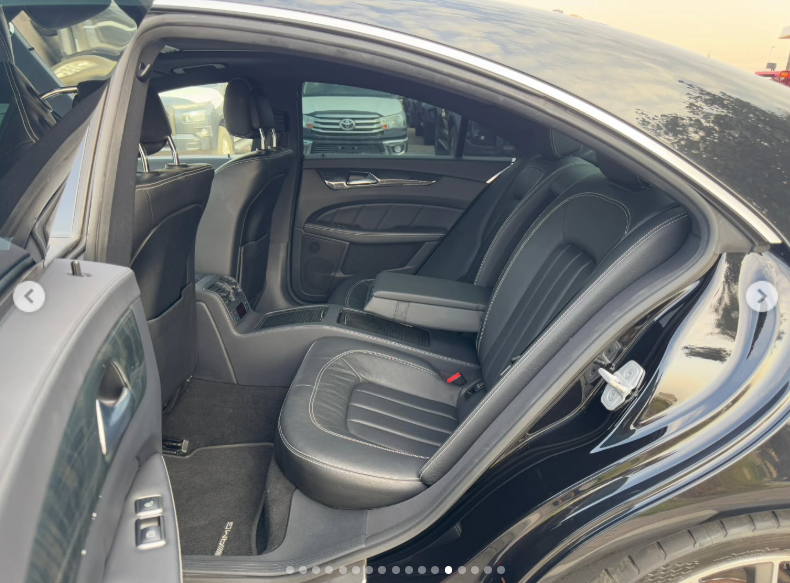 2016 Mercedes-Benz CLS 400 3.0-liter Twin-Turbocharged V6 Petrol Engine Black Grey Sedan