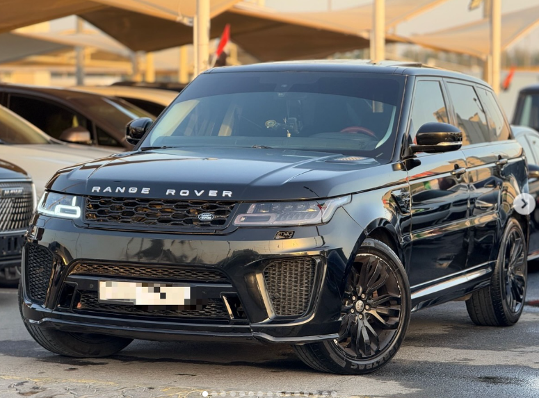 2015 Land Rover Range Rover Sport Converted to 2022 SVR 3.0L V6 Supercharged Petrol Black SUV