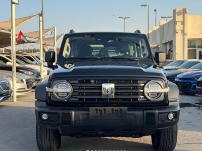 2023 GWM TANK 300 2.0 Litre Turbocharged 4-cylinder Petrol Engine Black SUV Full Option