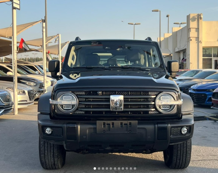 2023 GWM TANK 300 2.0 Litre Turbocharged 4-cylinder Petrol Engine Black SUV Full Option