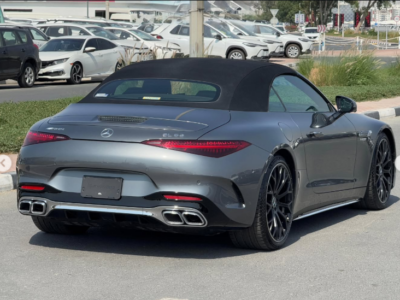 2023 Mercedes-Benz SL 63 AMG 4.0-liter twin-turbocharged V8 Petrol Engine Grey Convertible