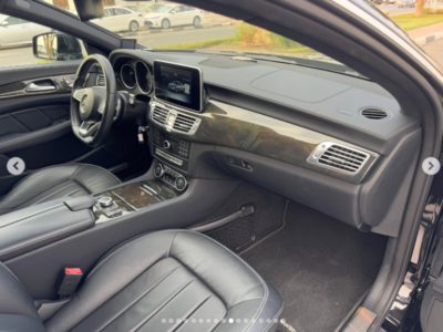 2016 Mercedes-Benz CLS 400 3.0-liter Twin-Turbocharged V6 Petrol Engine Black Grey Sedan