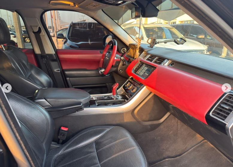 2015 Land Rover Range Rover Sport Converted to 2022 SVR 3.0L V6 Supercharged Petrol Black SUV